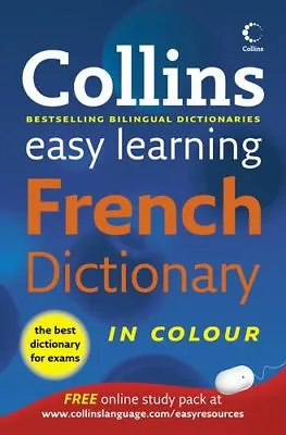 Collins Easy Learning - Collins Easy Learning French Dictionary .9780007331499 • £3.27