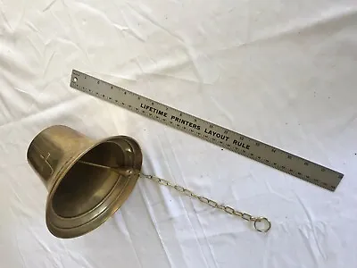 Large Martin Luther King Jr Commemorative Brass Bell Let Freedom Ring 1929-1968 • $229.99
