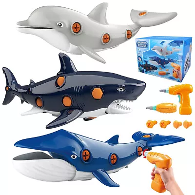 Assemble Marine Animal Toy For 4+ Years Old Kids Take Apart Marine Animal FaWbp • $29.49