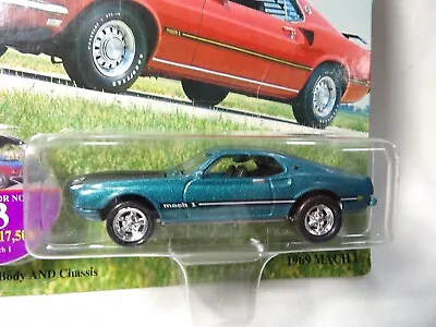 1969 Ford Mustang Mach 1  #43       1997 Johnny Lightning Mustang Classics  1:64 • $9.99