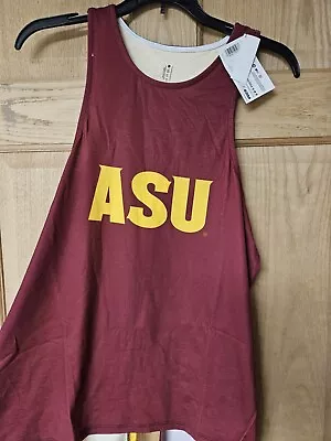 Arizona State Women’s Burgundy ASU Tank Top Size Medium Foco • $20.50