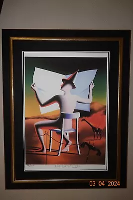 KOSTABI Lithograph 50x35 Cm Limited Autographed Embossed Stamp • $22.68