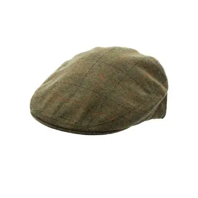 £35.99 • Buy Brand New Men's Olney Hereford  Country Wool Tweed Flat Cap - E42NW 