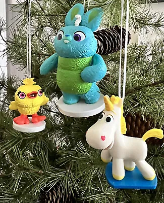 £7.99 • Buy Disney Store Buttercup, Ducky & Bunny From Toy Story Christmas Tree Decorations