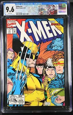 X-Men #11 CGC 9.6 Near Mint+ • Jim Lee Custom Label • Wolverine •  Marvel 1992 • $79.99
