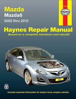 Mazda Mazda6 GG GY GH 2002-2012 Workshop Repair Manual 61743 • $59.50