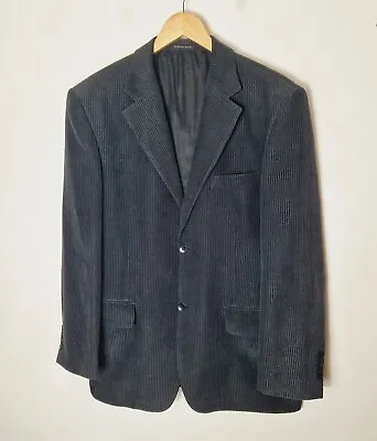 $30.30 • Buy Willerby Smith Jacket Mens 42R Black Corduroy Style Blazer Vintage London
