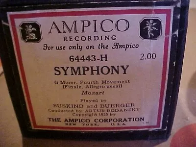 Ampico Symphony Piano Roll • $4.99