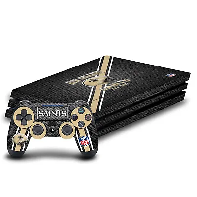 $43.95 • Buy Official Nfl Team 2 Vinyl Sticker Skin Decal Cover For Sony Ps4 Pro Bundle