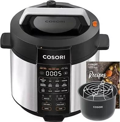 COSORI Electric Pressure Cooker 6 Quart 9-in-1 Instant Multi Cooker 1100W • $68.04