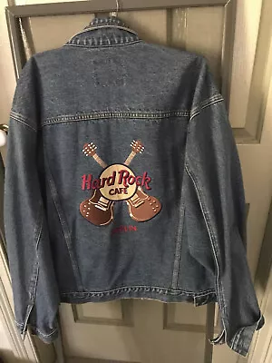 Hard Rock Cafe Berlin Denim Jacket XL - Genuine • $32