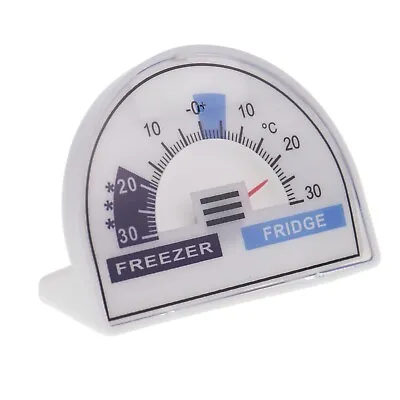 £5.95 • Buy Fridge Freezer Thermometer Dial With Recommended Temperature Zones - IN-137