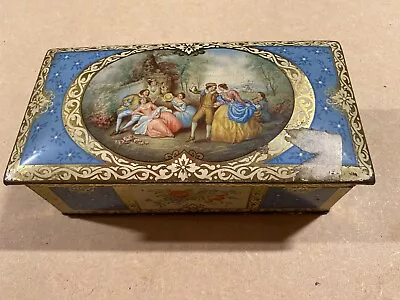 Macfarlane Lang & Co Vintage Biscuit Tin Collectable Domed Hinged Lid. • £3