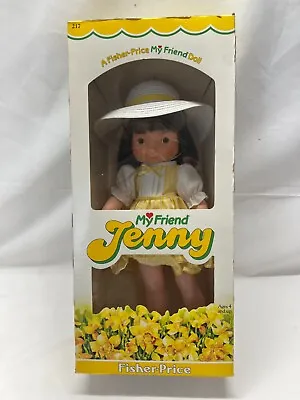 Fisher Price My Friend Jenny Doll #217 Vintage 1982 Nbrfb • $50