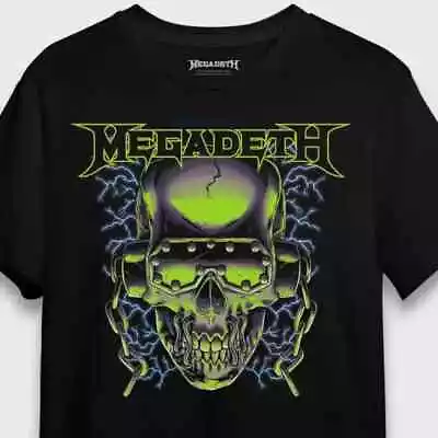 Official Licensed T-Shirt Megadeth Killing Is My Business Neon • £38.61