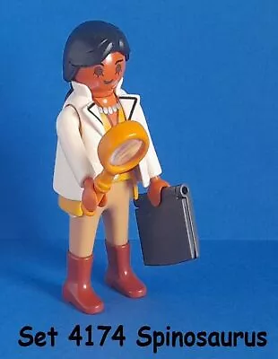 Playmobil Figure Ref 4174 Archeology Dinosaurs Spinosaurius Dino Doctor • $8.94