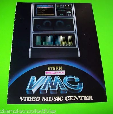 VMC VIDEO MUSIC CENTER SEEBURG 1981 ORIGINAL 1-Page JUKEBOX FLYER Vintage Retro  • $25.92