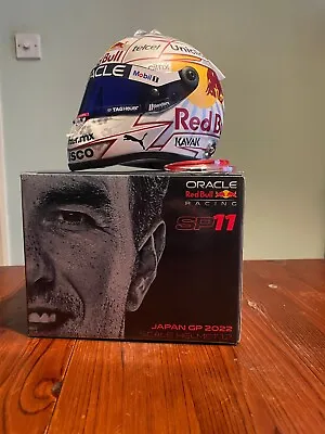 Checo Sergio Perez 2022 Japan GP 1/2 Scale Helmet Red Bull Racing F1 • $88.43