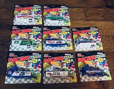 Vintage 1991 Racing Champions Team Hauler W/Mini Stock Car *Pick Your Favorite* • $4