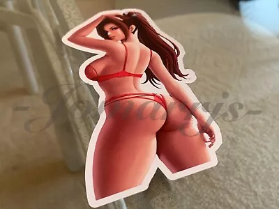 King Of Fighters - Anime - Mai Shiranui Bikini Sun Fun Sticker Decals Vinyl #b • $5.99