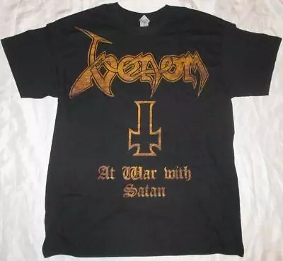 Venom At War With Satan T-Shirt Men's Medium M Metal New • $19.76