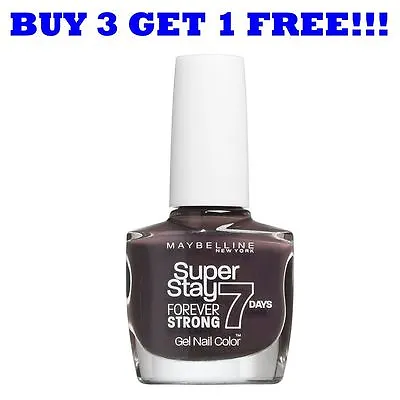 Maybelline Nail Polish Superstay 7 Days / Forever Strong Taupe Couture 786 10ml • £2.99