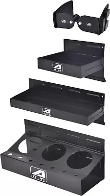 Trayset 4Pc Magnetic Toolbox Tray Set Magnetic Tool Box Holder For Cabinet Side • $45.06