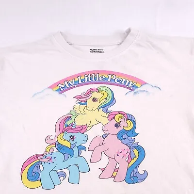 My Little Pony Graphic Short Sleeve T-Shirt Youth Girls Size Medium M White • $16.99