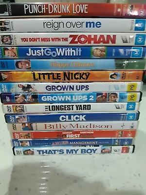 Adam Sandler 14 Movie Bundle Lot Region 4 PAL • $49