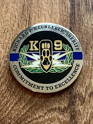 E68 York County Sheriff's Office K9 Unit Pennsylvania Police Challenge Coin • $28.99