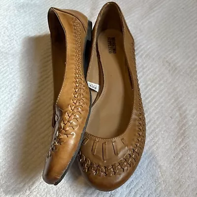 MOSSIMO SUPPLY Womens Brown Slip On Casual Flats Size 10 • $25