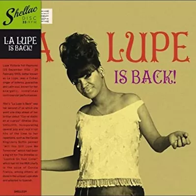 LA LUPE: Is Back! Latin Soul Shellac Import Vinyl LP NEW Afro Cuban • $21.98