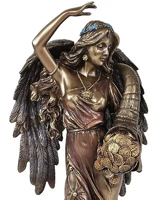 Veronese 12  Fortuna Roman Angel Goddess Of Fortune & Luck Statue Bronze Finish • $59.85