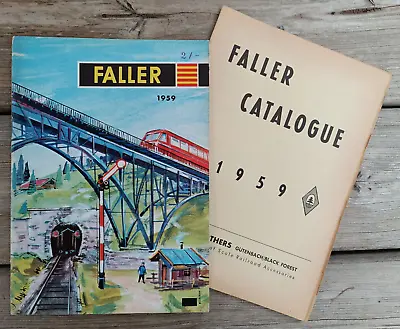 Faller Catalogue 1959 Auf Deutsch With English Translation Model Railways • £59
