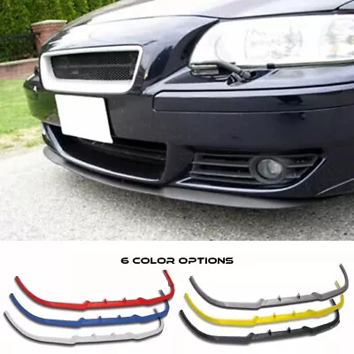 For Volvo S60R Cupra Splitter Front Bumper Lip 3 Pcs 6 Colour Body Kit • $45