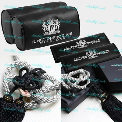 VIP JP JUNCTION PRODUCE Car Neck Rest Pillow Headrest Set + SB Kin Tsuna Rope • $48.88