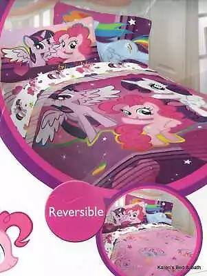 My Little Pony 4pc MLP TWIN Girls Comforter With Sheet Set NEW • $199.99