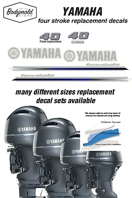 YAMAHA  40HP Four Stroke 2013 Outboard Decals • $97.33