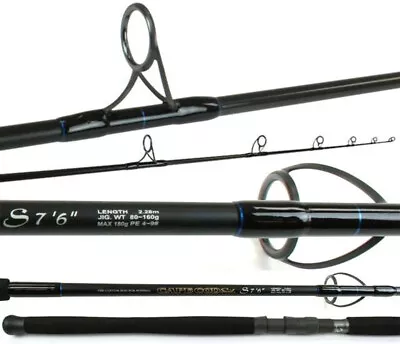 Black Hole Cape Cod Special 7'6  Nano Popping Spinning Rod • $645