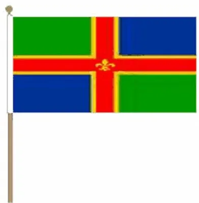 Lincolnshire (County) (9  X 6 ) Hand Waving Flag • £4.99