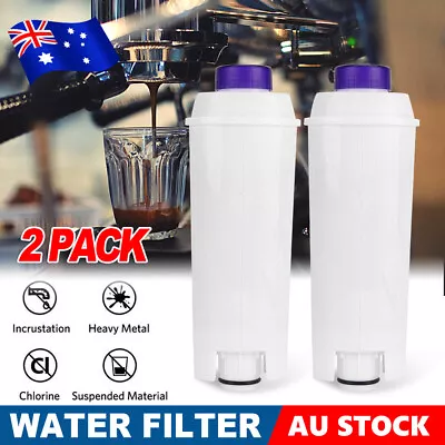 2Pcs Coffee Water Filter For Delonghi Magnifica S Automatic Machine ECAM22110SB • $18.95