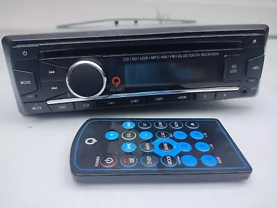 Car Cd Player With Remote & Bluetooth Quantum Audio Qa30bt • $29