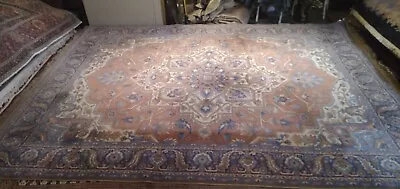 Vintage Karastan Serapi Rug From Estate 8' 8  X 12' Pattern # 744 • $1395