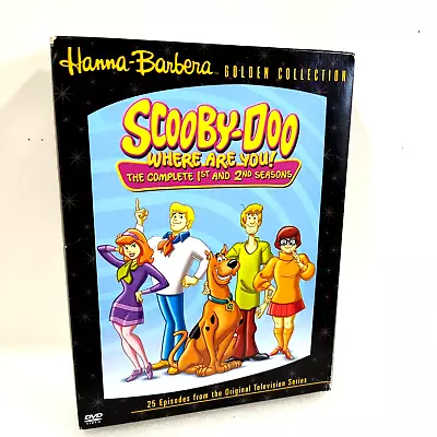 Scooby-Doo Where Are You!: The Complete First And Second Seasons (DVD) Vg+ • $6.99