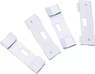 50Pcs 1.8x0.5  White Vertical Blind Repair Tab Kit Vane Savers Blind Repair Clip • $18.98