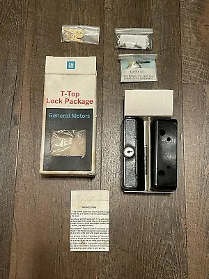 NOS GM 998459 1978 - 1988 G-Body 1982 - 1992 F-Body Accessory T-Top Lock Set • $150