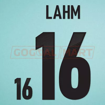 Lahm #16 2012 Germany Homekit Nameset Printing • £13.19