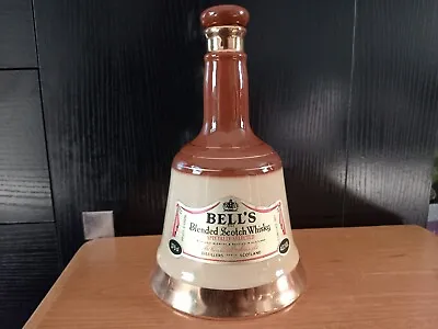 Bells Blended Scotch Whisky Vintage 1980s Ceramic Wade Decanter 37.5 Cl • £10