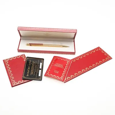 Must De Cartier - Boxed Propelling Pencil & Certificate. • $666