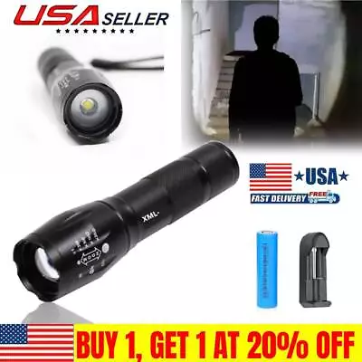 Vitaltac Flashlight Ailsion Bright Flashlight Zoomable Beam Flashlight US • $12.99